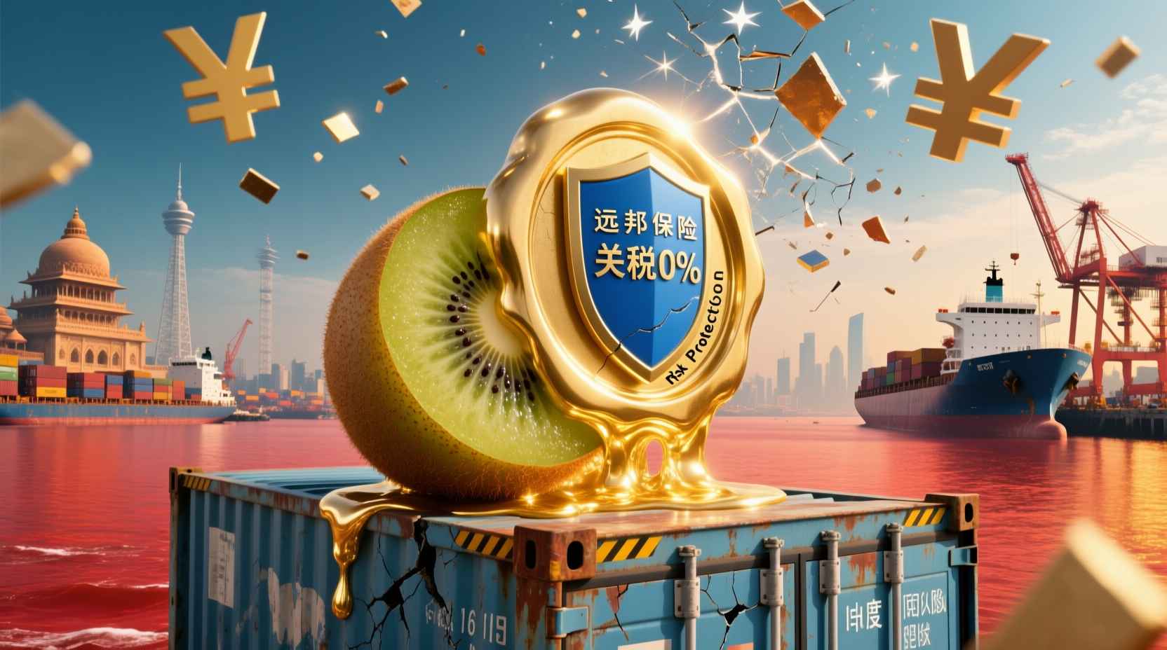 远邦保险：新西兰印度零关税落地，货运险为冷鲜货物护航