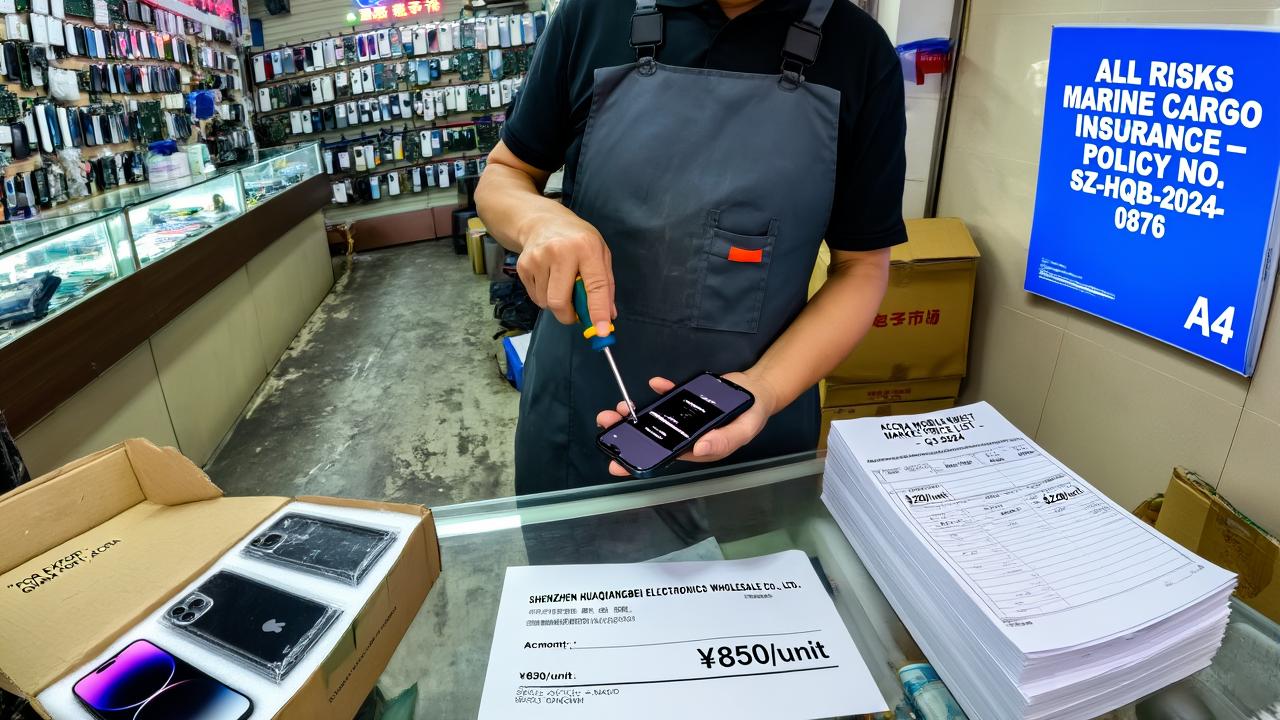 远邦保险：二手iPhone手机出非洲，按采购价还是销售价投保？