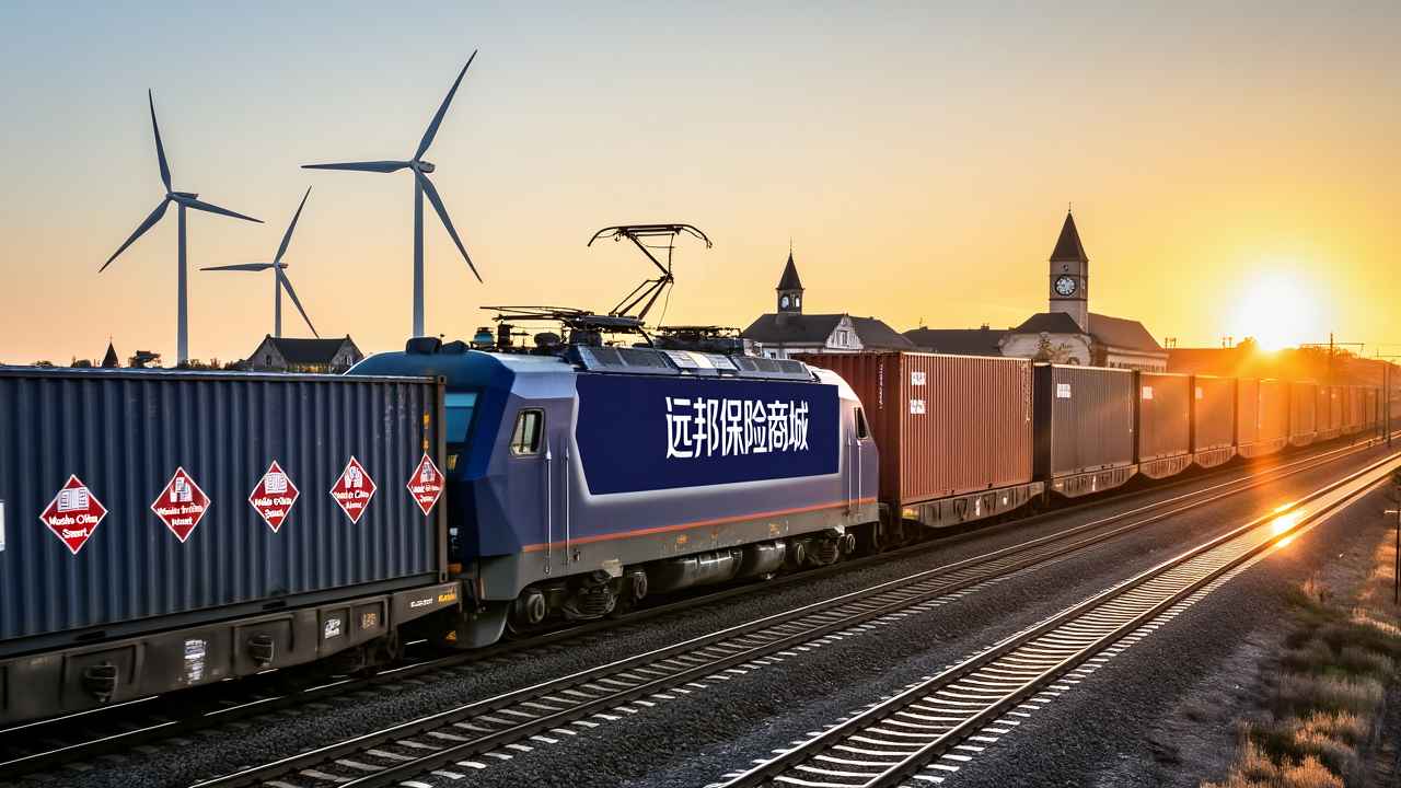 中欧班列再添新品类：锂电池专列开行，远邦保险商城为锂电池出口甄选货运险，让电池“满电出发”