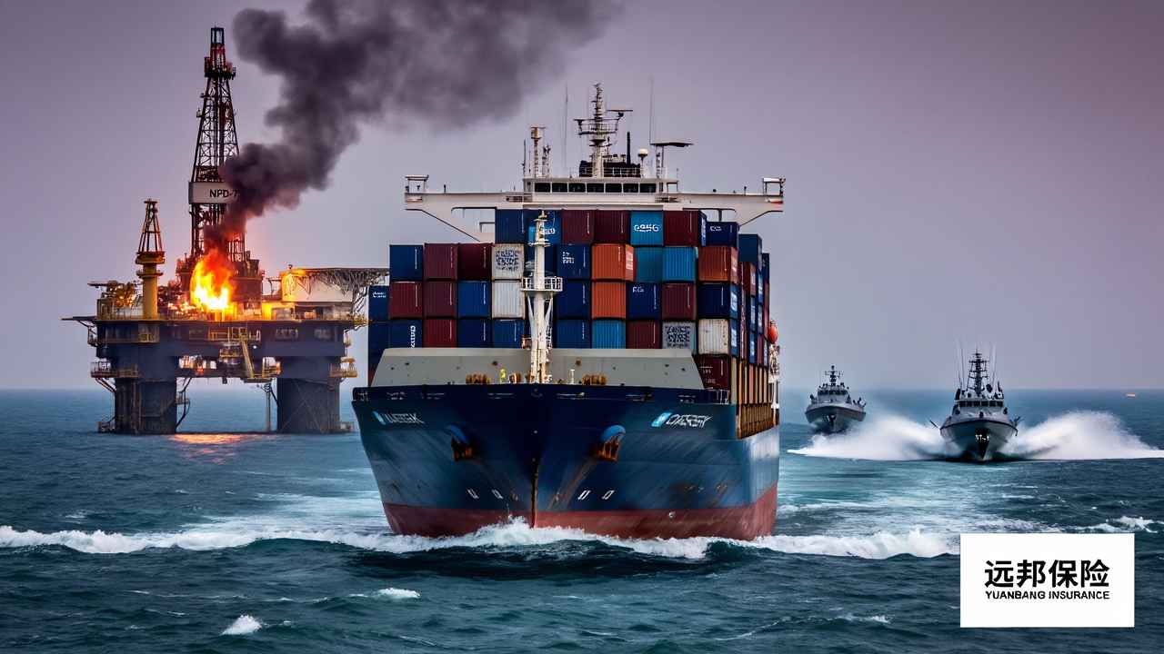 霍尔木兹海峡关闭，外贸货运风险骤增！海运一切险投保策略